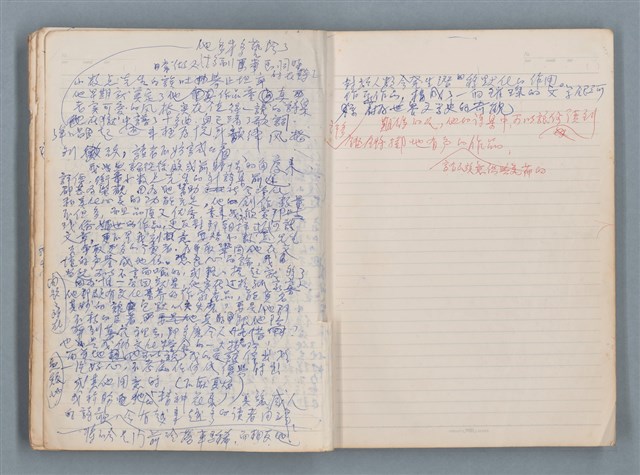 主要名稱：刑鞭吻上了我的臉等手稿（筆記本）圖檔，第10張，共92張