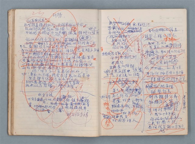 主要名稱：刑鞭吻上了我的臉等手稿（筆記本）圖檔，第16張，共92張