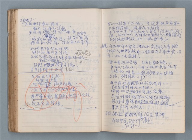 主要名稱：刑鞭吻上了我的臉等手稿（筆記本）圖檔，第77張，共92張