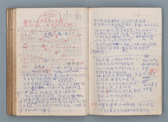 主要名稱：刑鞭吻上了我的臉等手稿（筆記本）圖檔，第89張，共92張