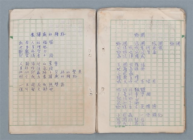 主要名稱：第三冊（〈疊羅漢〉等詩作）圖檔，第5張，共53張