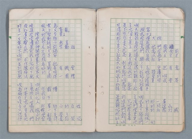 主要名稱：第三冊（〈疊羅漢〉等詩作）圖檔，第17張，共53張