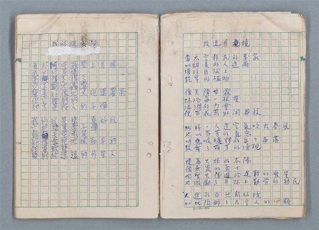 主要名稱：第三冊（〈疊羅漢〉等詩作）圖檔，第22張，共53張