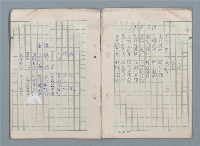 主要名稱：第三冊（〈疊羅漢〉等詩作）圖檔，第39張，共53張