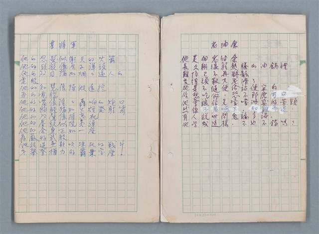 主要名稱：第三冊（〈疊羅漢〉等詩作）圖檔，第51張，共53張