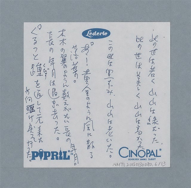 主要名稱：手札一份圖檔，第6張，共13張