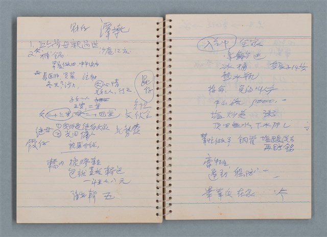 主要名稱：文稿雜記本圖檔，第16張，共22張