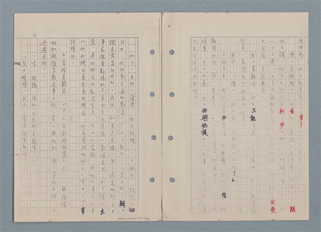 主要名稱：傻二的婚事（影本）圖檔，第6張，共91張