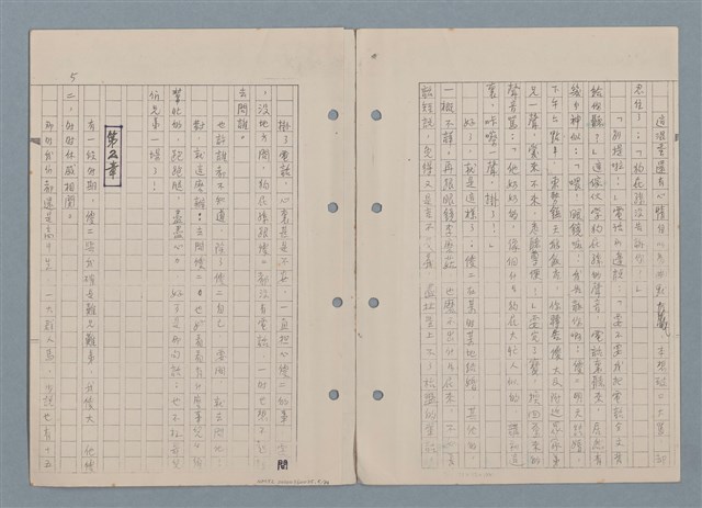 主要名稱：傻二的婚事（影本）圖檔，第7張，共91張