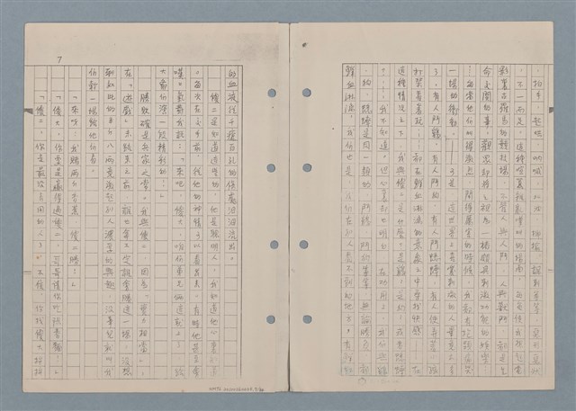 主要名稱：傻二的婚事（影本）圖檔，第9張，共91張
