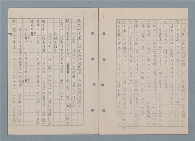 主要名稱：傻二的婚事（影本）圖檔，第20張，共91張