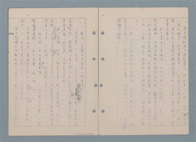 主要名稱：傻二的婚事（影本）圖檔，第25張，共91張