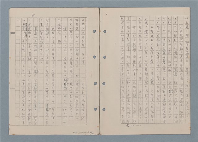 主要名稱：傻二的婚事（影本）圖檔，第86張，共91張
