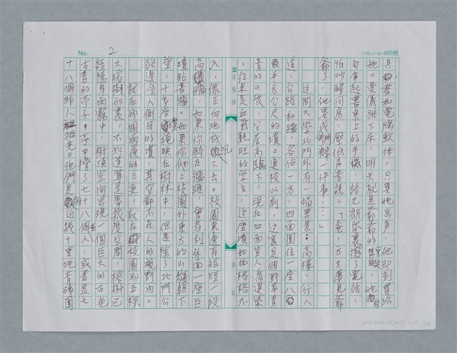 主要名稱：祖先與子孫/劃一題名：鍾玲極短篇圖檔，第6張，共8張