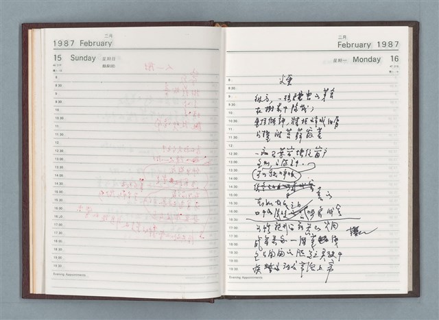 主要名稱：1987年筆記本「Rwrbery……」等篇圖檔，第10張，共49張