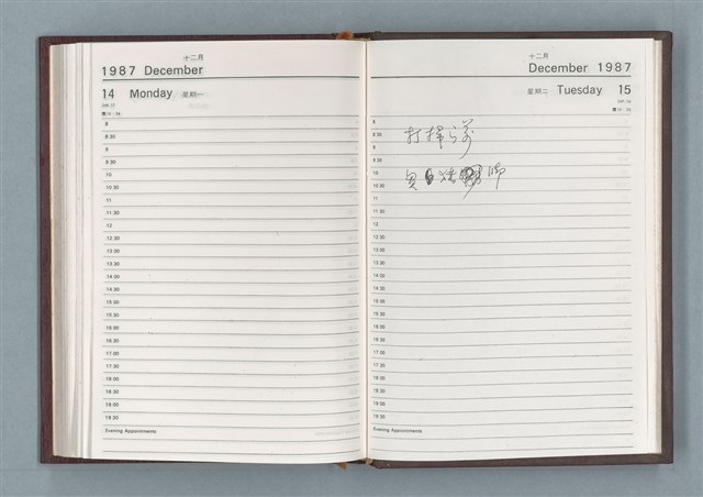 主要名稱：1987年筆記本「Rwrbery……」等篇圖檔，第41張，共49張
