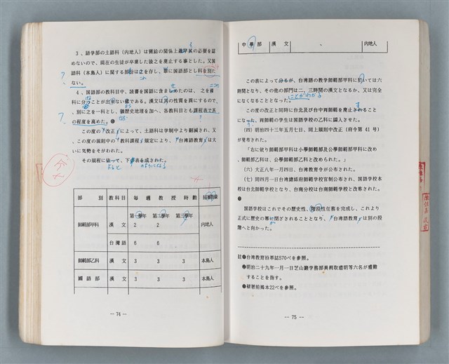 主要名稱：領台期に於ける台湾語教育の一考察圖檔，第172張，共270張