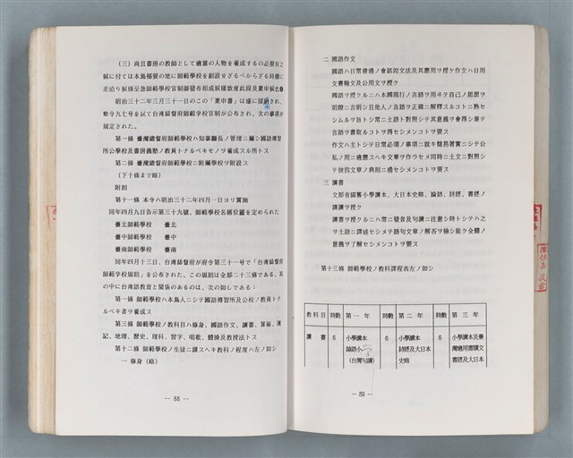 主要名稱：領台期に於ける台湾語教育の一考察圖檔，第179張，共270張