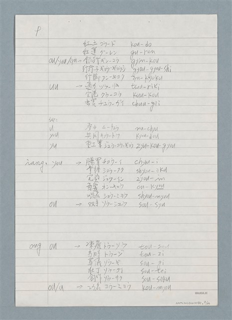 主要名稱：3. 台語鼻音韻尾和鼻化韻母的對應圖檔，第9張，共26張