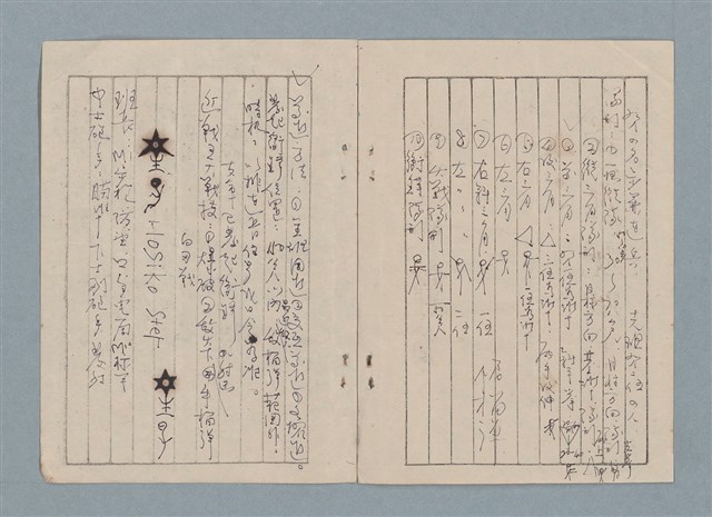 主要名稱：軍事訓練筆記（藍色筆記本）圖檔，第5張，共19張