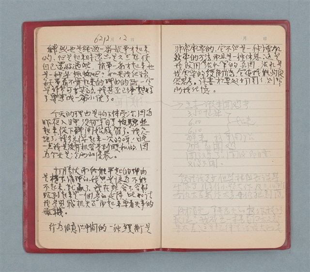 主要名稱：聞雞集（紅色筆記本）圖檔，第8張，共52張