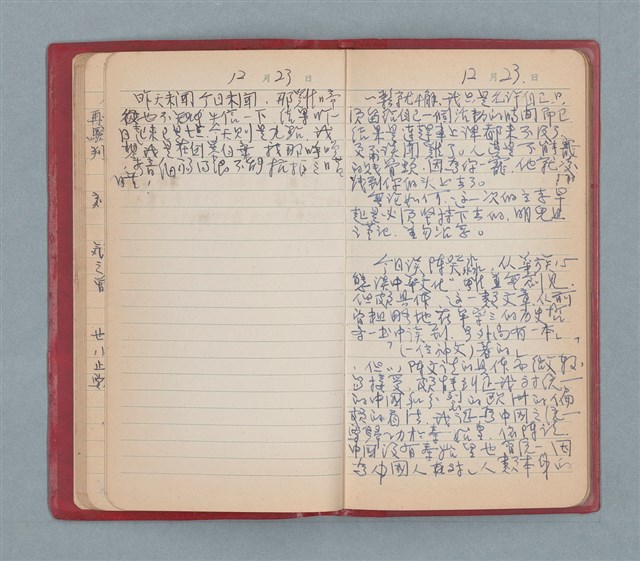 主要名稱：聞雞集（紅色筆記本）圖檔，第17張，共52張