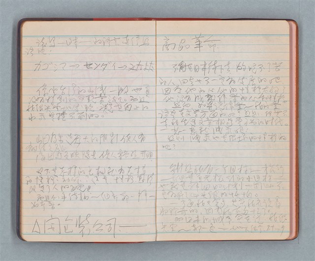 主要名稱：日記隨筆（紅色筆記本）圖檔，第13張，共36張