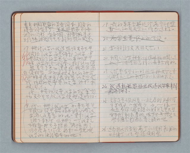 主要名稱：日記隨筆（紅色筆記本）圖檔，第23張，共36張