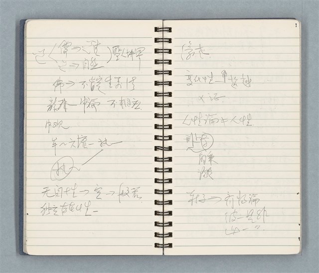 主要名稱：Cui bang ci kan（醉夢之間）（台南○誌）（藍色線圈筆記本）圖檔，第20張，共83張
