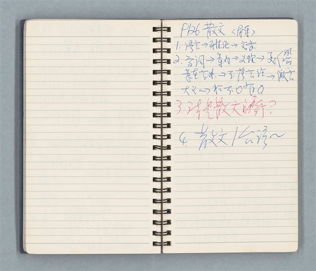 主要名稱：Cui bang ci kan（醉夢之間）（台南○誌）（藍色線圈筆記本）圖檔，第33張，共83張