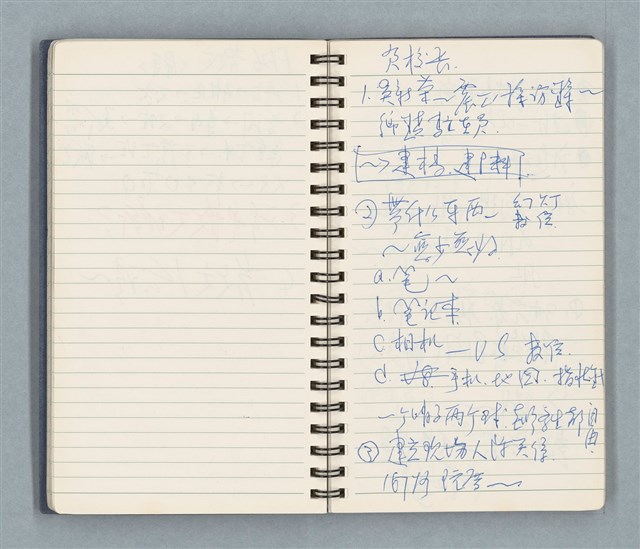 主要名稱：Cui bang ci kan（醉夢之間）（台南○誌）（藍色線圈筆記本）圖檔，第34張，共83張