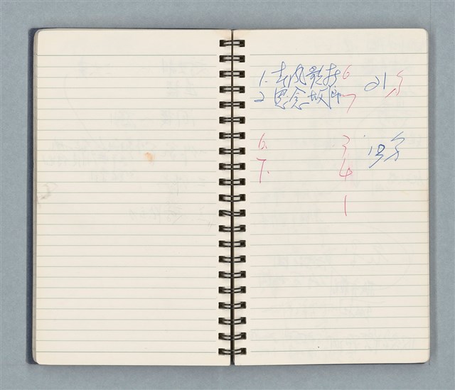 主要名稱：Cui bang ci kan（醉夢之間）（台南○誌）（藍色線圈筆記本）圖檔，第39張，共83張