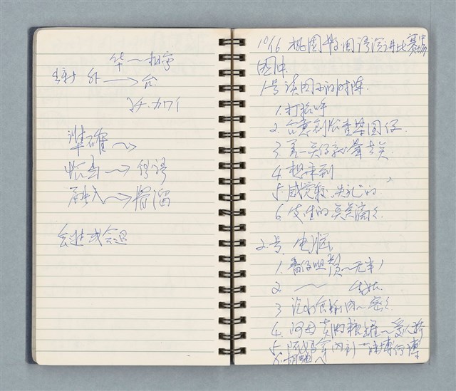 主要名稱：Cui bang ci kan（醉夢之間）（台南○誌）（藍色線圈筆記本）圖檔，第42張，共83張