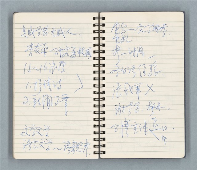 主要名稱：Cui bang ci kan（醉夢之間）（台南○誌）（藍色線圈筆記本）圖檔，第75張，共83張