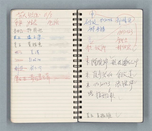主要名稱：Cui bang ci kan（醉夢之間）（台南○誌）（藍色線圈筆記本）圖檔，第79張，共83張
