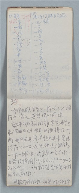 主要名稱：隨筆筆記（雲光孔雀藍底花瓶計算本）圖檔，第16張，共85張