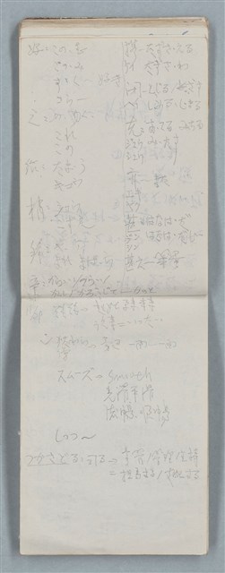 主要名稱：隨筆筆記（雲光孔雀藍底花瓶計算本）圖檔，第77張，共85張
