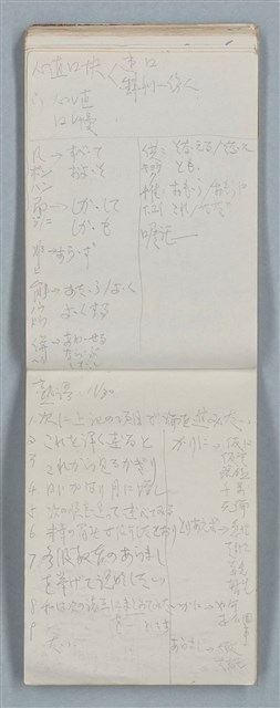 主要名稱：隨筆筆記（雲光孔雀藍底花瓶計算本）圖檔，第78張，共85張