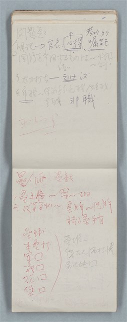 主要名稱：隨筆筆記（雲光孔雀藍底花瓶計算本）圖檔，第80張，共85張