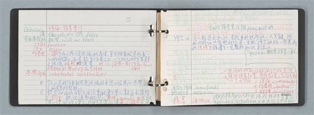 主要名稱：「日本」筆記資料（黑色資料夾）圖檔，第3張，共45張