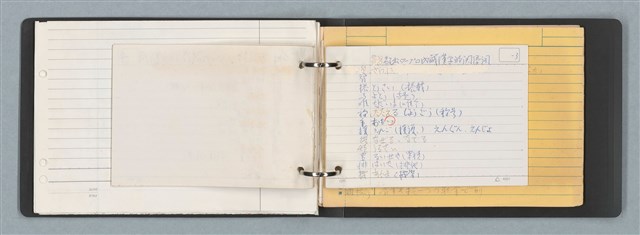 主要名稱：「日本」筆記資料（黑色資料夾）圖檔，第15張，共45張