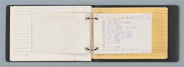 主要名稱：「日本」筆記資料（黑色資料夾）圖檔，第16張，共45張