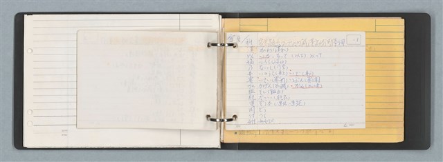 主要名稱：「日本」筆記資料（黑色資料夾）圖檔，第17張，共45張