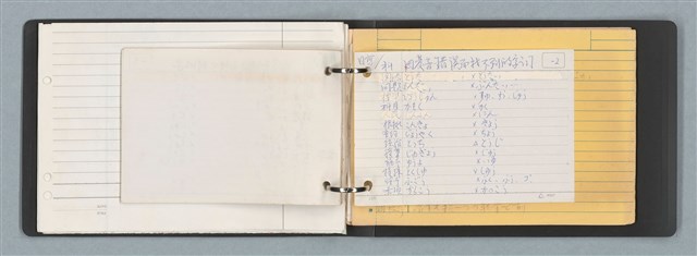 主要名稱：「日本」筆記資料（黑色資料夾）圖檔，第20張，共45張