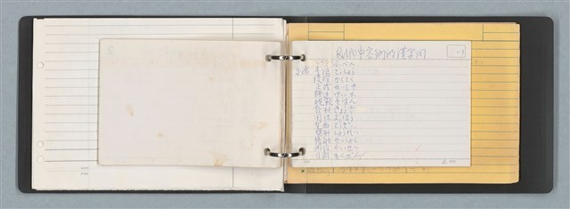 主要名稱：「日本」筆記資料（黑色資料夾）圖檔，第23張，共45張