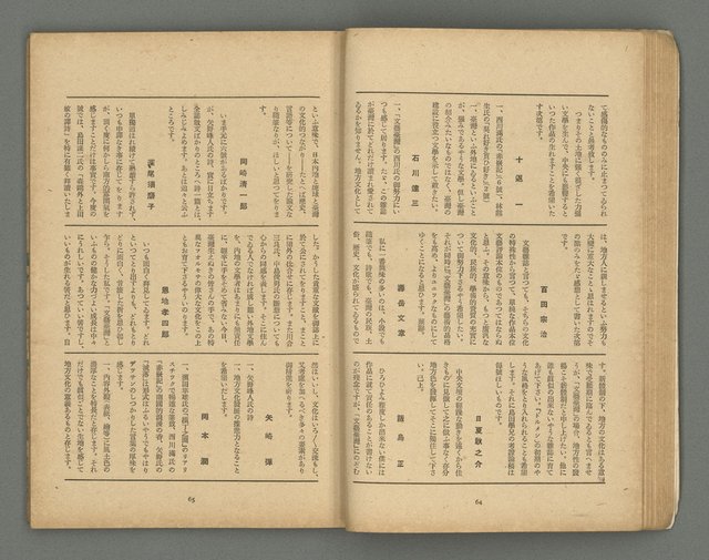 期刊名稱：文藝台湾2卷1號通卷7號圖檔，第36張，共78張