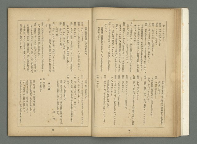 期刊名稱：文藝臺灣3卷5号通卷17号〈2月号〉/副題名：島民劇特輯圖檔，第20張，共49張