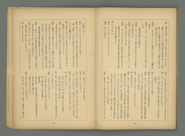 期刊名稱：文藝臺灣3卷5号通卷17号〈2月号〉/副題名：島民劇特輯圖檔，第44張，共49張
