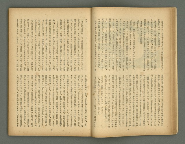 期刊名稱：文藝臺灣5卷6號通卷30號（陽春特別號）/副題名：短篇小說特輯圖檔，第22張，共66張