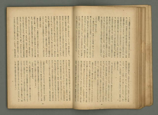 期刊名稱：文藝臺灣6卷3號通卷33號（夏季特別號）/副題名：夏季小說特別號圖檔，第27張，共90張